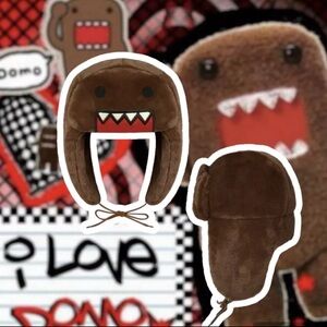 Domo trapper/bomber/ushanka hat